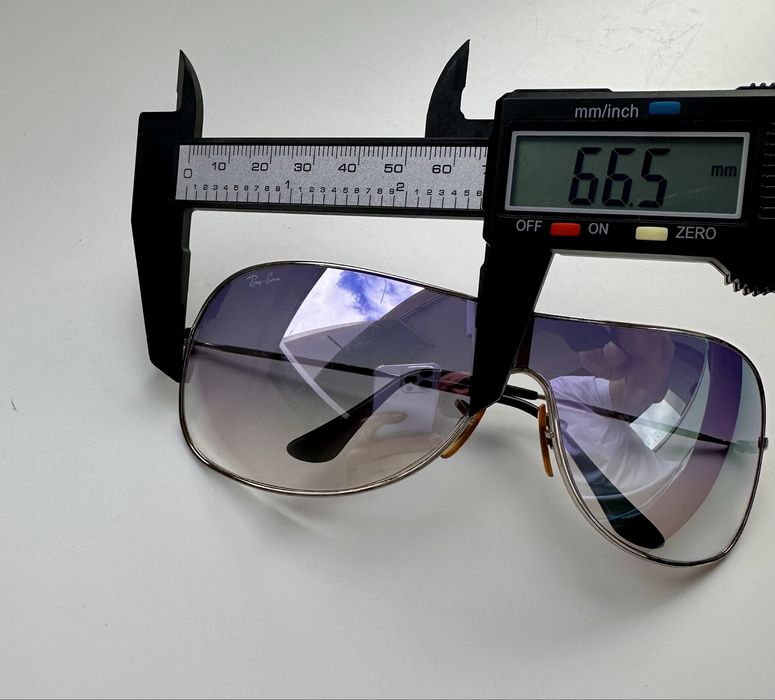 Ray-Ban RB3211 Shield Mask Purple Gradient Large Italy