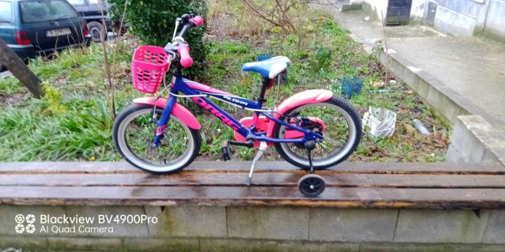 Детско колело за момиче 16 цола