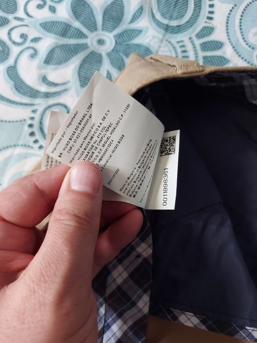 Pantaloni stofă originali Hugo Boss