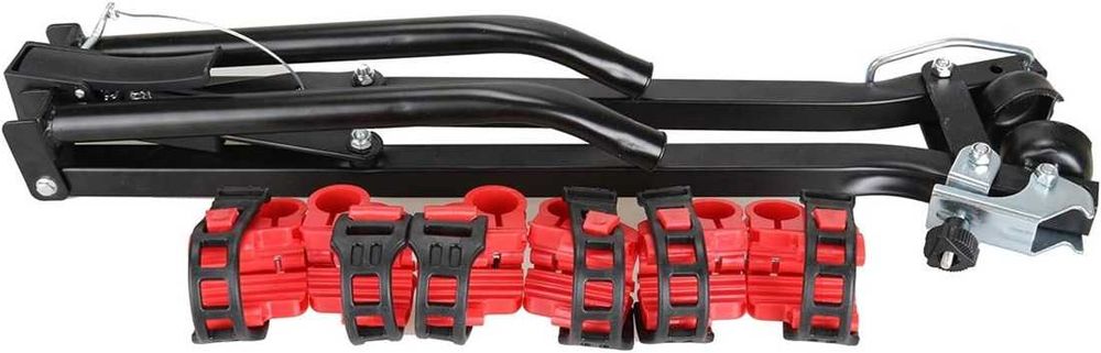 Вело стойка за багажник на автомобил с теглич - 3 велосипеда.