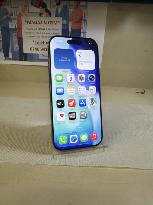 Iphone 16 pro / 128 gb / 100% baterie / garantie