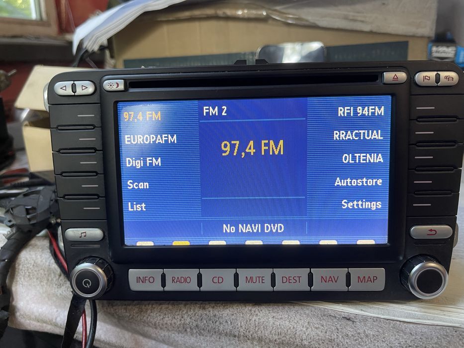 Navigatie MFD2 Volkswagen Touran, Caddy, Jetta, Passat, Golf