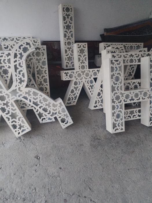 Буквы металлические