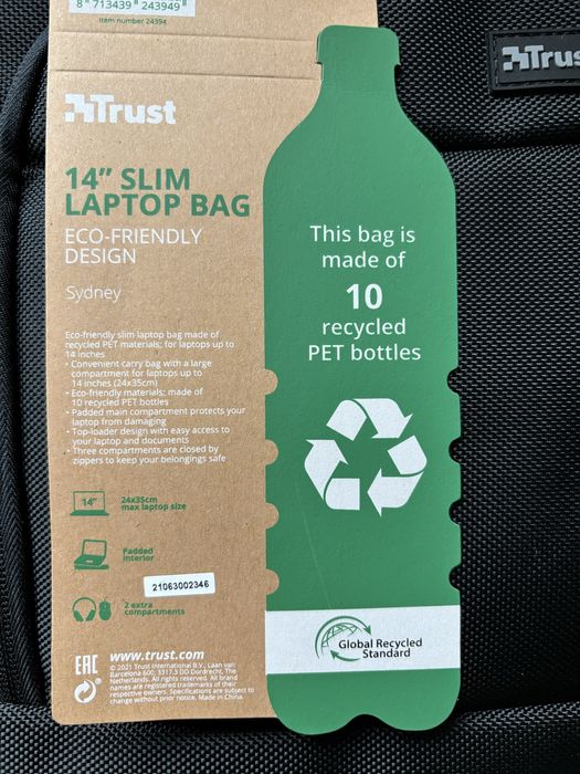 Husa mapa transport laptop 14’