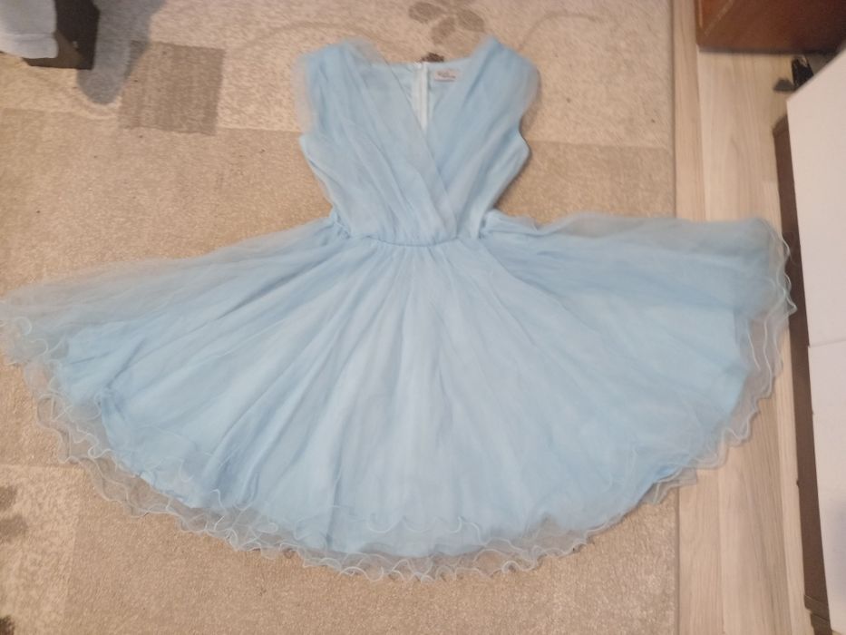 Rochie de ocazie albastru deschis
