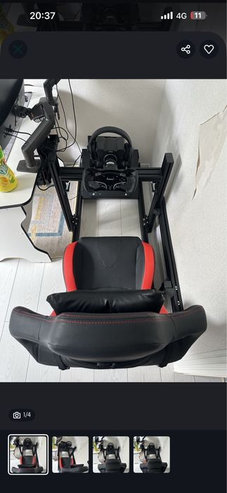 MOZA R5 + cockpit 4080