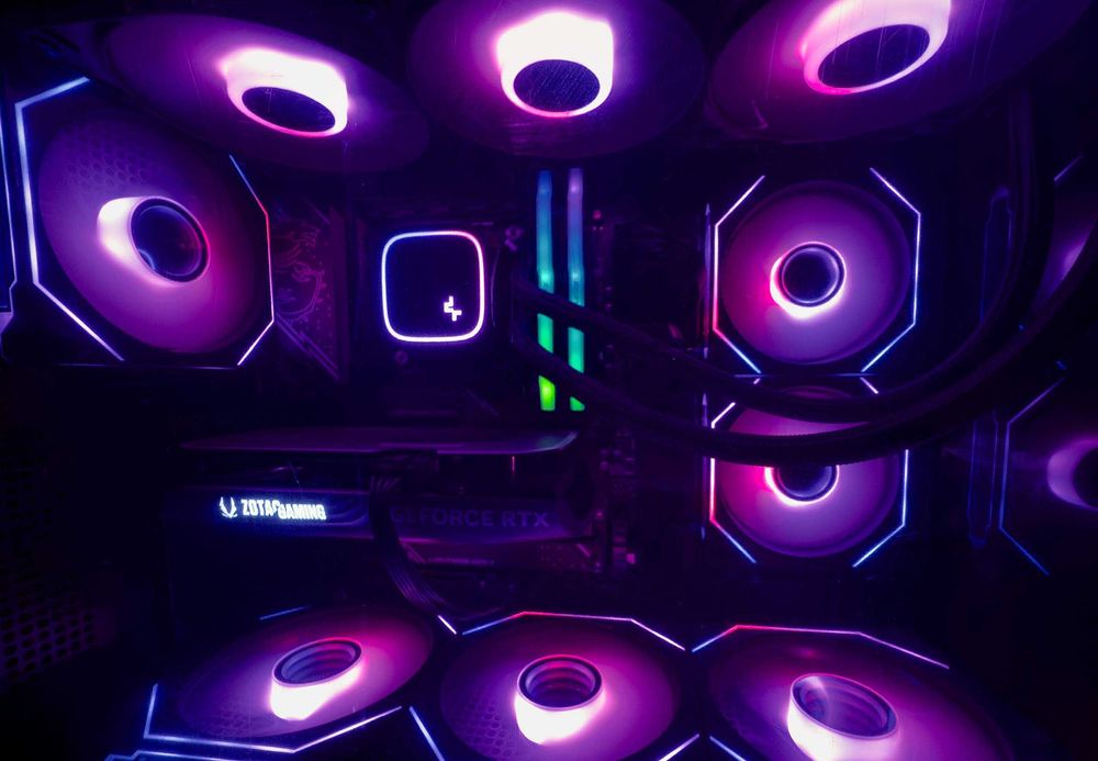 Игровой ПК + монитор MSI — отличное состояние