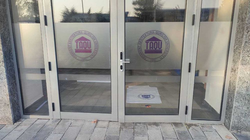 Ofis Oynalariga Matoviy plyonka xizmati | Плёнка для окон | Танировка