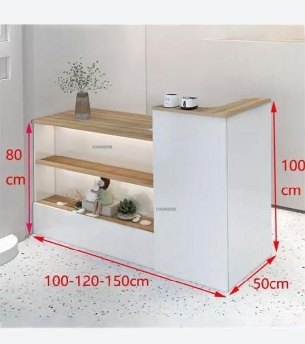 Кассовая зона для магазина