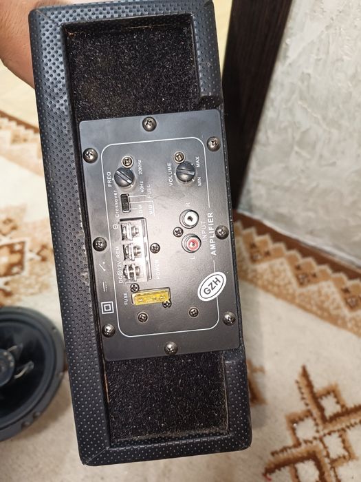 Автомагнитола буфер колонки