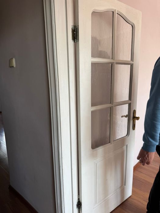 Мебель диван,кровать,шкаф, двери, ковры.