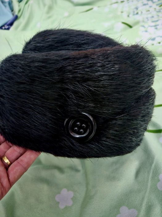 Caciula dama  neagra