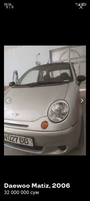 Matiz 2006. Metan gaz