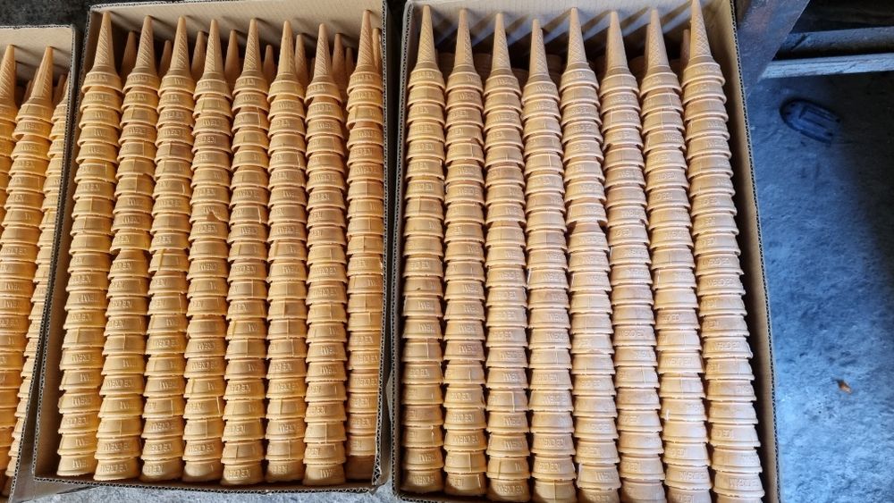 Рожки для мороженого стаканчики