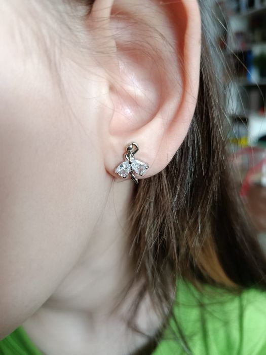 Клипсы на ушки.   .