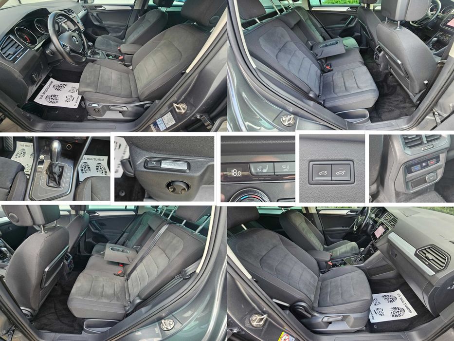 VW Tiguan HighLine 03.2019 2.0TDI 150cp DSG Keyless Distronic LINE Alkantara / TOP