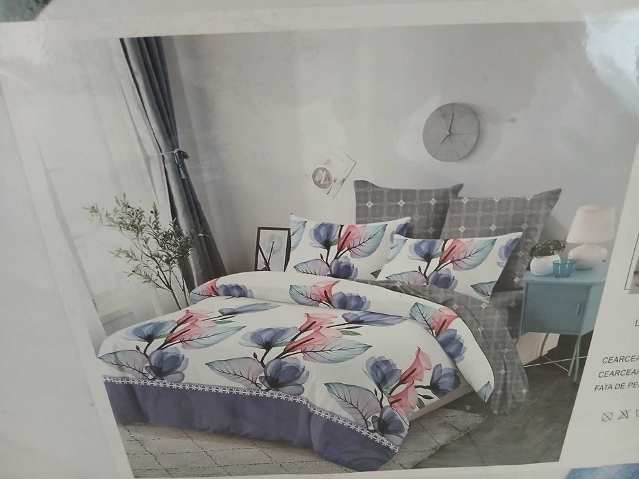 Спално бельо за двойна спалня 6 части