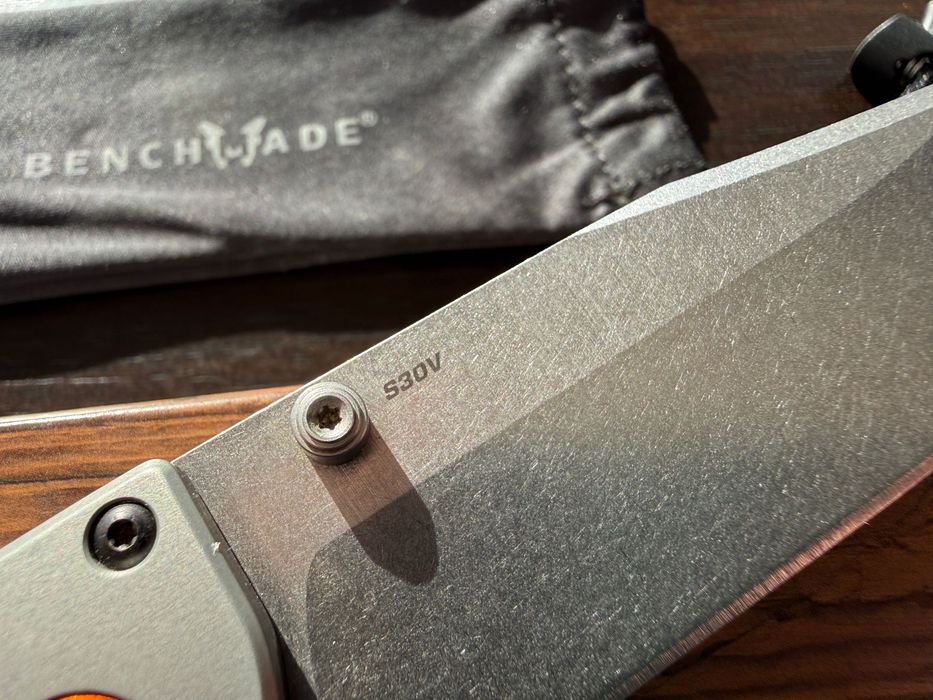 Cutit Benchmade Crooked River Nou in Cutie