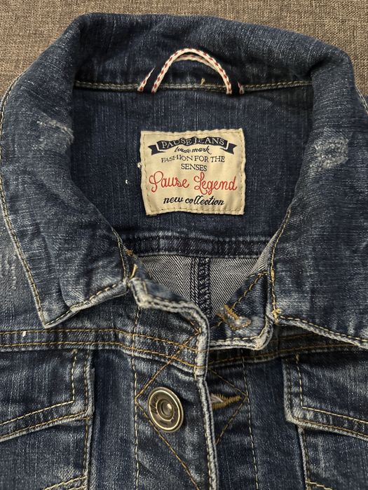 Късо дънково яке Pause jeans