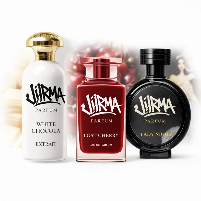 JIYRMA PARFUM White chocolo,Lost cherry,Devil’s intrigue