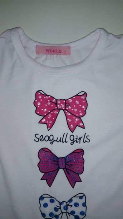 Сет / Комплект тениска/ клин момиче р-р 122/128