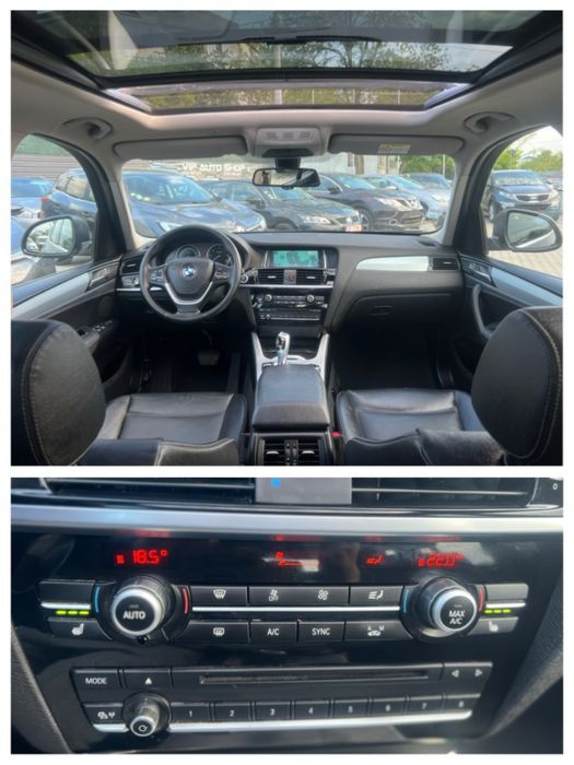 BMW X3 2016 XDrive/ xLine/ 2.0D 190 CP EURO 6 B47/ FULL LED Adaptiv/ automat/ trapa/ facelift/ incalzire/ piele/ memorii/ PARC AUTO