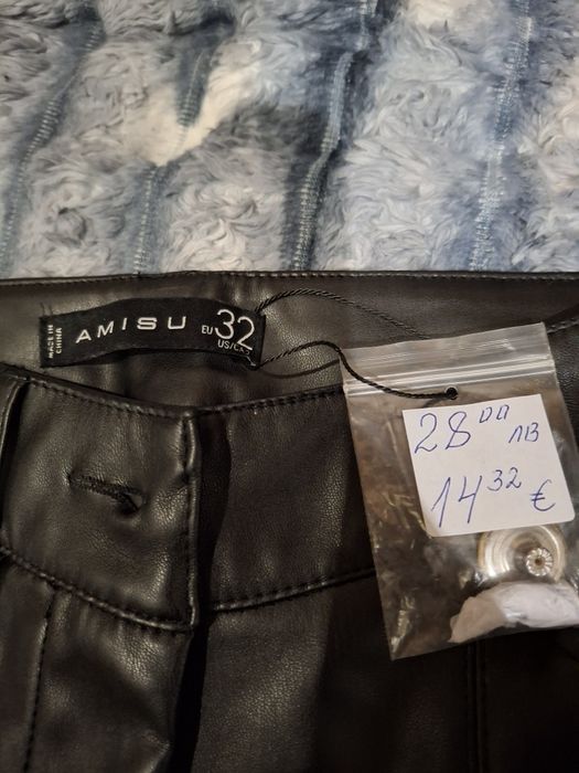 Черен кожен клин номер EU 32