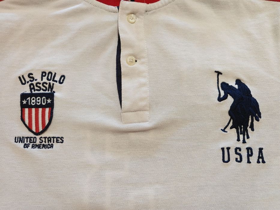 Лот от 3 броя тениски - U. S. Polo ASSN. В много добро състояние. Размер М.