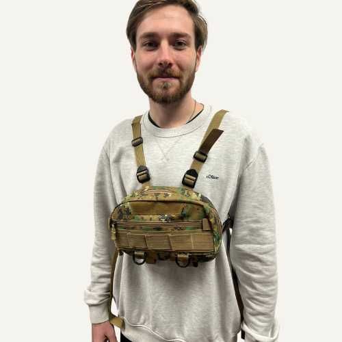 Rucsac de piept camo