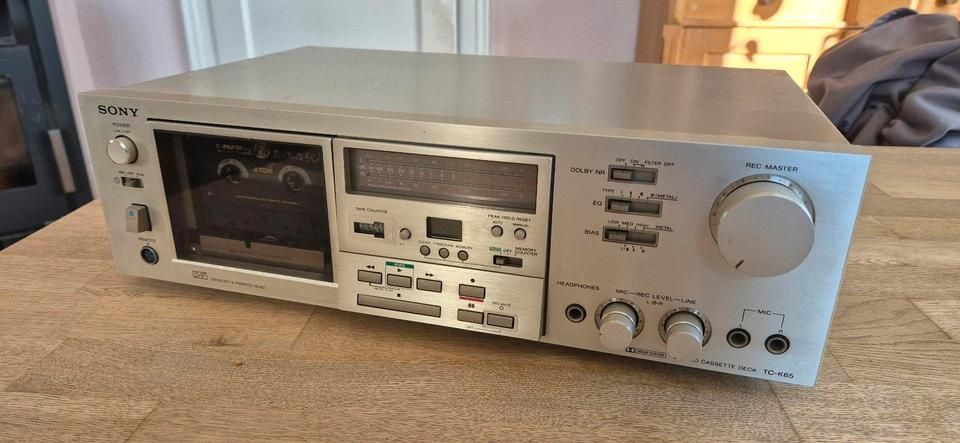 Platine Cassette Sony TC-K65 – Haut De Gamme – Pour Pièces Ou Réparation