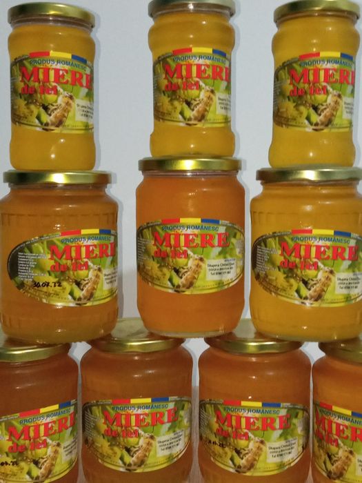 Miere de tei si fagure cu miere