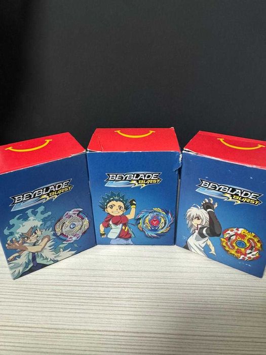 игрушки Bey Blade burst коллекция Mc'donalds