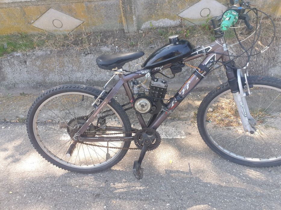 Motor bicicletă 80cc – 76 km/h – piese tuning incluse