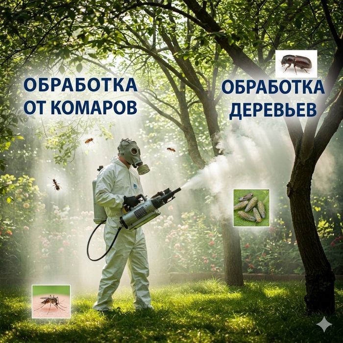 Дезинфекция дезинсекция дератизация