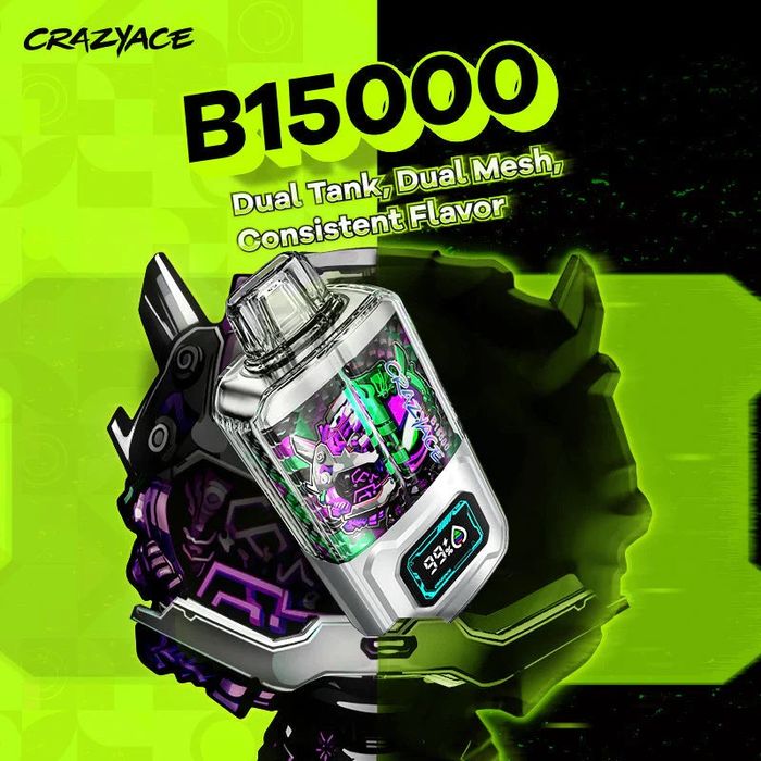 Vape CrazyAce 15000 Puffs Unic in romania