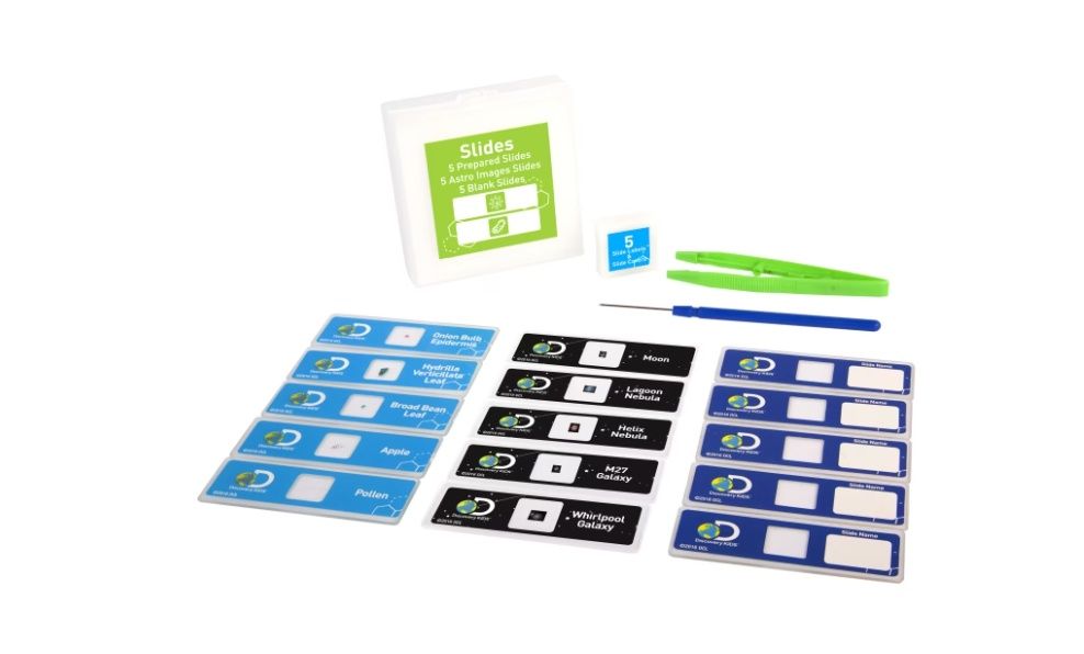 Telescop si microscop pentru copii DISCOVERY ADVENTURES 2 in 1