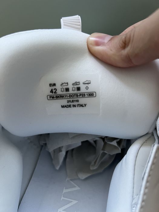 Lanvin Curb Oreo White