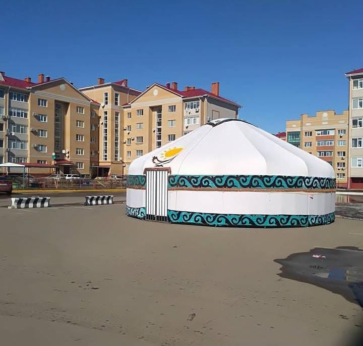 Юрта,полуюрта на Наурыз