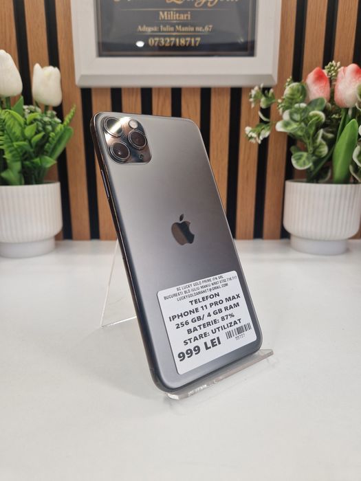 Iphone 11 Pro Max 256GB / 4GB RAM 87% Baterie Garantie! #55737