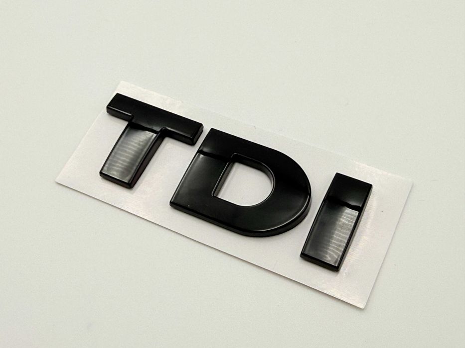 Emblema VW TDI negru