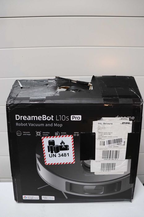 Робот прахосмукачка с функция за миене Dreame L10s Pro, App, 5400Pa