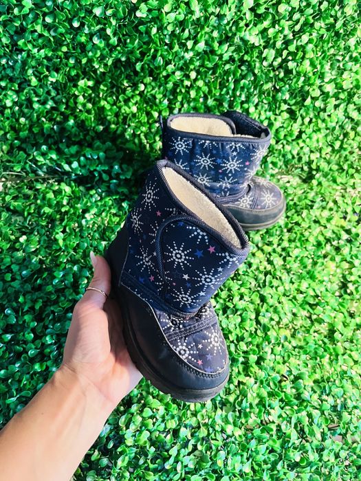 Ghete /cizme zapada impermeabile imblanite  copii, marime 25