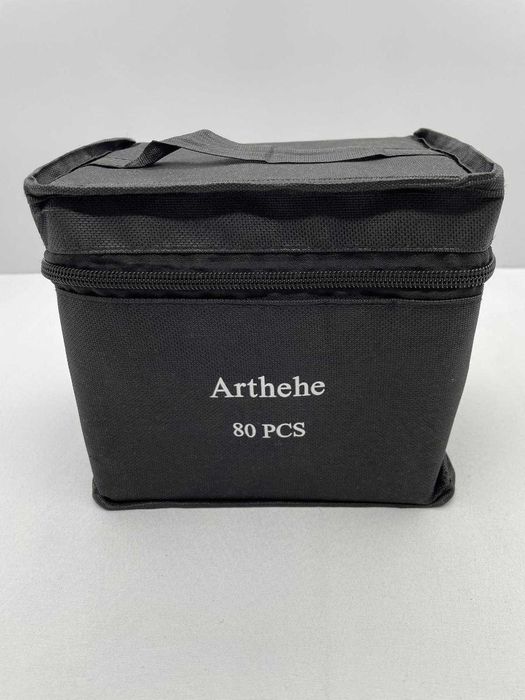 Set 80 markere cu alcool, 2 capete, ARTHEHE