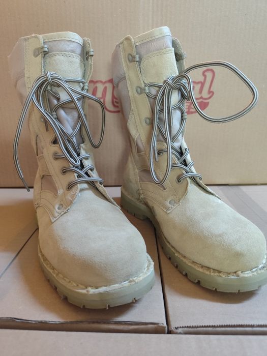 Bocanci Combat Bej & Maro