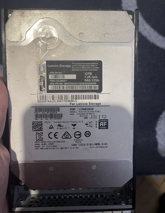 hard hdd laptop pc calculator gaming 500gb 1tb 2 7 12 tb sas server