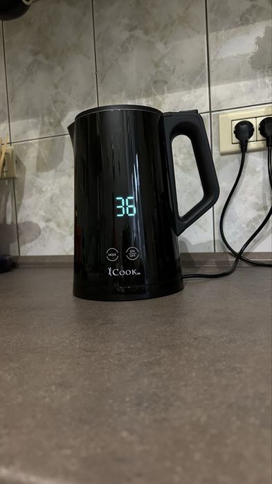 Fierbator electric digital cu setare a temperaturii iCook/Amway