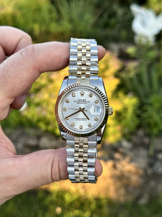 Rolex datejust 36,mm gray dial