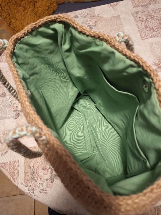 Чанта -плетена (нова )