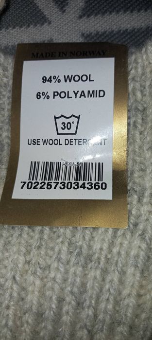 KRONE / Норвежки Вълнени чорапи / Нови