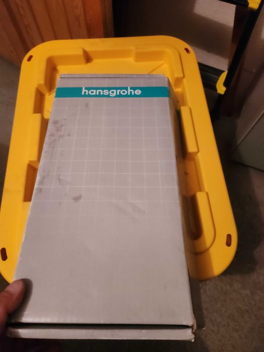 Смесител за баня Hansgrohe черен мат